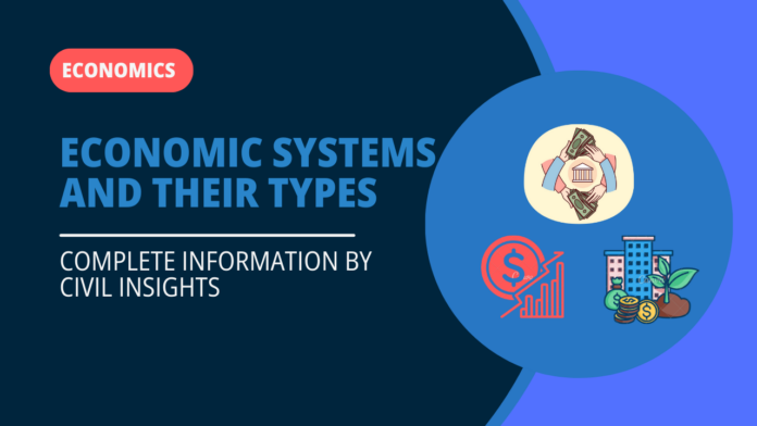 basics of economics,economic systems and their types